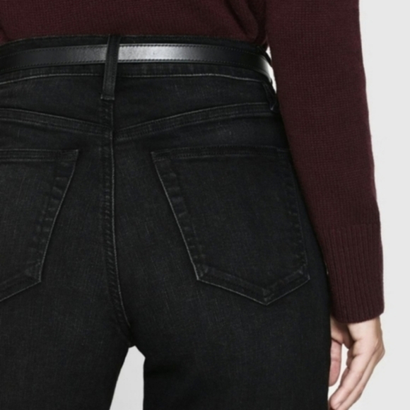 FRAME Le Slim Palazzo Wide Leg Pants Jeans Crescent - Picture 13 of 15